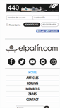Mobile Screenshot of elpatin.com